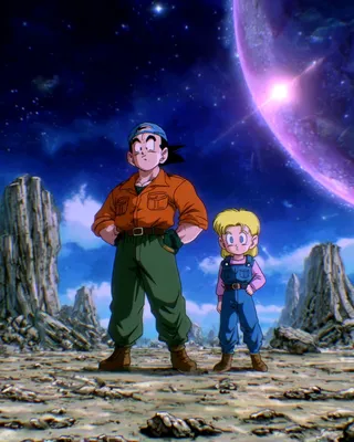 Midjourney SREF 1007 Saiyan Quest — sample image 4