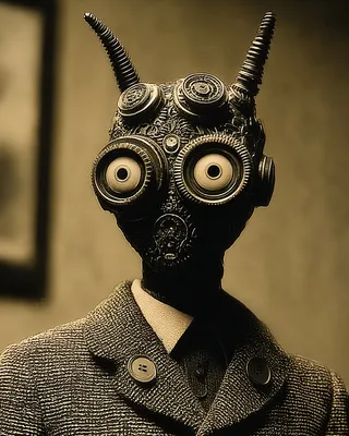 Midjourney SREF 1092 Steampunk Masquerade — sample image 3
