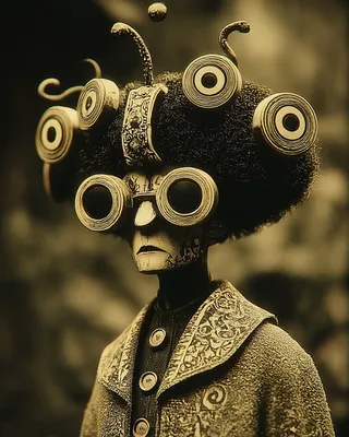 Midjourney SREF 1092 Steampunk Masquerade — sample image 4