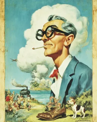 SREF 1131 Vintage Adventure Tales