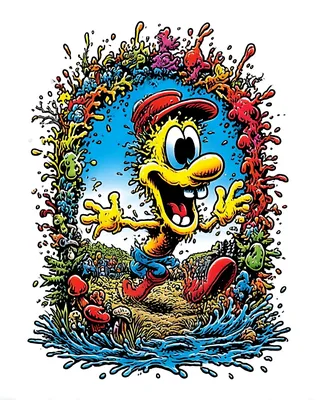 Midjourney SREF 1153 Cosmic Eye Monster — sample image 3