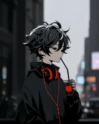 Midjourney SREF 1154 Neon Solitude — Anime Mysterious