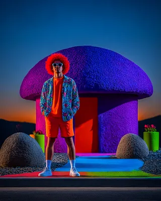 SREF 1175 Neon Dreams
