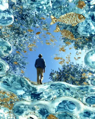 Midjourney SREF 1185 Aquatic Dreams — sample image 3