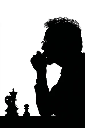 Midjourney SREF 120 Noir Silhouette Chronicles — sample image 3