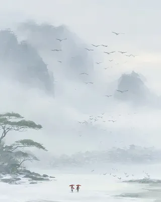 Midjourney SREF 1210 Misty Wanderer — sample image 3