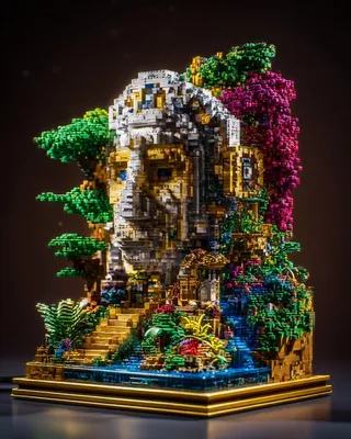 Midjourney SREF 1213 Pixelated Dreams — sample image 2