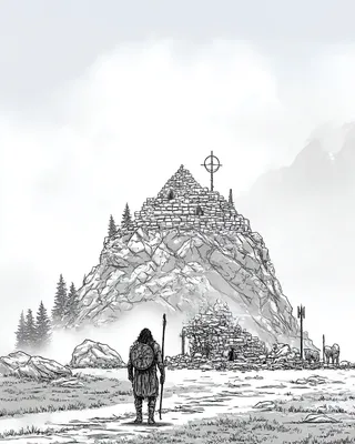 Midjourney SREF 1236 Warrior's Quest — sample image 4