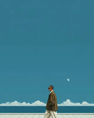 Midjourney SREF 1258 Solitary Wanderer — sample image 3