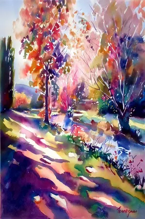Midjourney SREF 126 Luminous Watercolor Dreams — sample image 4