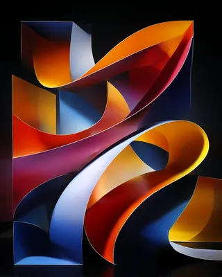 Midjourney SREF 1275 Luminous Abstraction — sample image 3