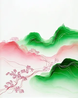 Midjourney SREF 1300 Verdant Reverie — sample image 3