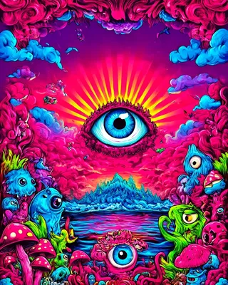 Midjourney SREF 1317 Neon Void Creature — sample image 3