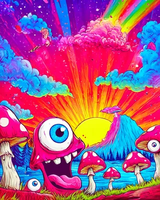 Midjourney SREF 1317 Neon Void Creature — sample image 4