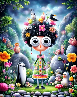 Midjourney SREF 1322 Whimsical Wonder Forest — sample image 4