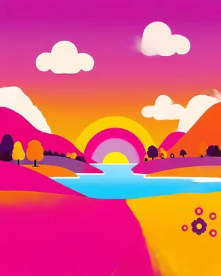 SREF 1333 Neon Dreamscape