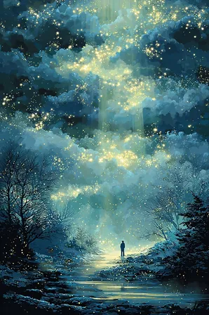 Midjourney SREF 134 Luminous Dreamscape — sample image 4
