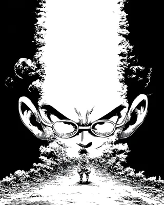 Midjourney SREF 1344 Spiked Odyssey — Ink & Manga Epic
