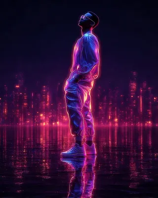 SREF 1356 Neon Reverie