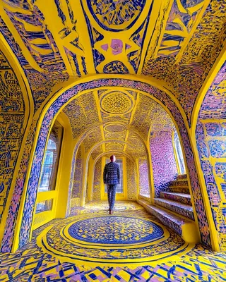 SREF 1361 Golden Labyrinth