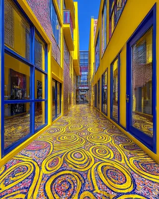 Midjourney SREF 1361 Golden Labyrinth — sample image 2
