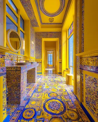 Midjourney SREF 1361 Golden Labyrinth — sample image 4