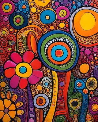Midjourney SREF 1362 Psychedelic Joy — sample image 3