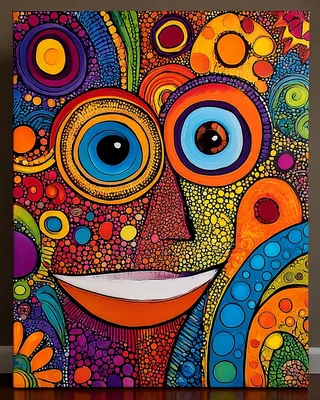 Midjourney SREF 1362 Psychedelic Joy — sample image 4