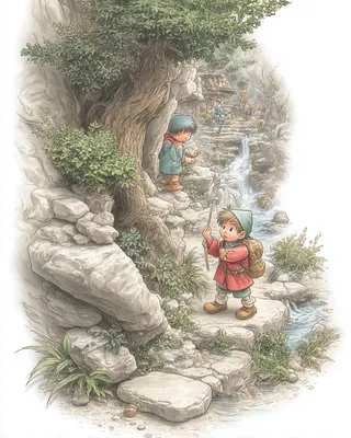 Midjourney SREF 1371 Enchanted Expedition — Whimsical & Storybook Whimsical