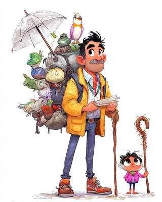 Midjourney SREF 1407 Young Adventurers — sample image 4