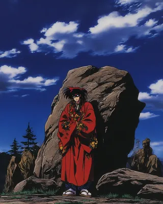Midjourney SREF 1462 Crimson Wanderer — Anime Dramatic
