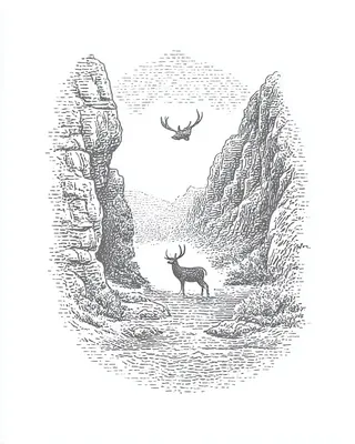 Midjourney SREF 1542 Wilderness Solitude — sample image 3