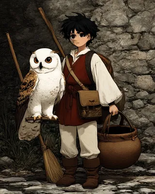 Midjourney SREF 1573 Medieval Wanderers — sample image 3