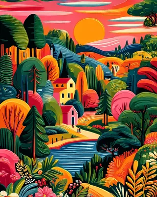 SREF 1580 Vivid Garden Dreams