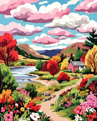 Midjourney SREF 1580 Vivid Garden Dreams — sample image 2