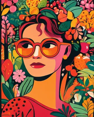 Midjourney SREF 1580 Vivid Garden Dreams — sample image 4