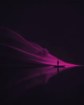 Midjourney SREF 1594 Neon Solitude — sample image 4