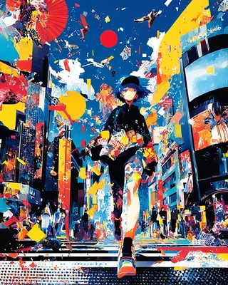 SREF 1603 Neon Tokyo Rising