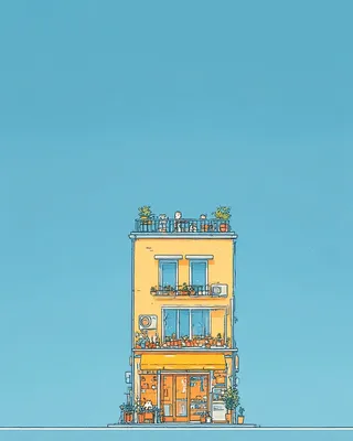 Midjourney SREF 1606 Urban Solitude — Minimalist Serene