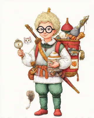 Midjourney SREF 1614 Whimsical Wanderer — Whimsical & Storybook Whimsical
