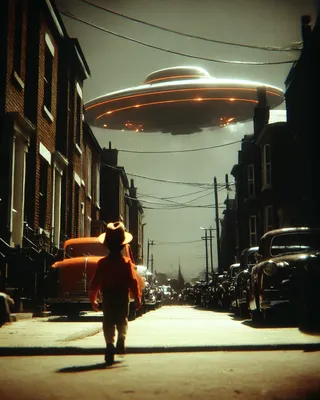 SREF 1636 Retro Alien Contact