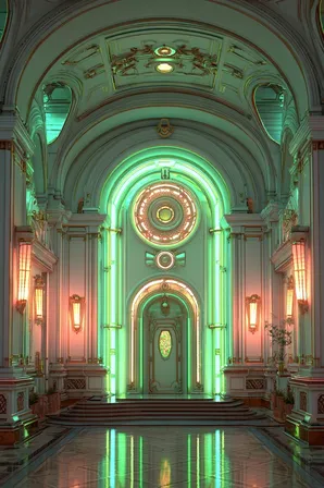 SREF 165 Neon Sanctum