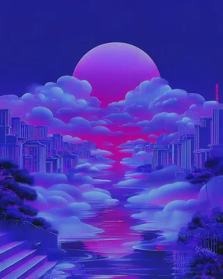 Midjourney SREF 1675 Neon Dreamscape — Retro & Mid-Century Ethereal
