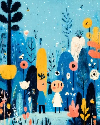 Midjourney SREF 1694 Whimsical Garden Dreams — sample image 2