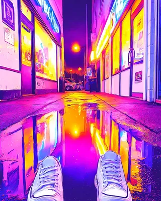 Midjourney SREF 1729 Neon Dreams Unleashed — sample image 3