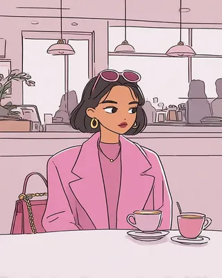 Midjourney SREF 1763 Urban Pink Dreams — sample image 2