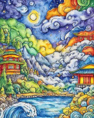 Midjourney SREF 1768 Whimsical Wanderer — sample image 3