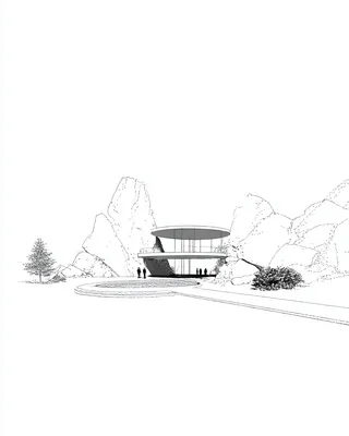 Midjourney SREF 1770 Architectural Horizons — sample image 3