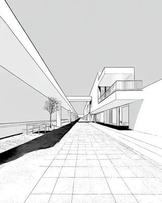 Midjourney SREF 1770 Architectural Horizons — sample image 4