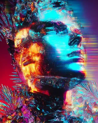Midjourney SREF 1834 Neon Fracture — Cyberpunk Futuristic